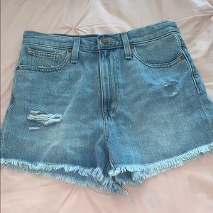 Madewell The Mom Jean Short